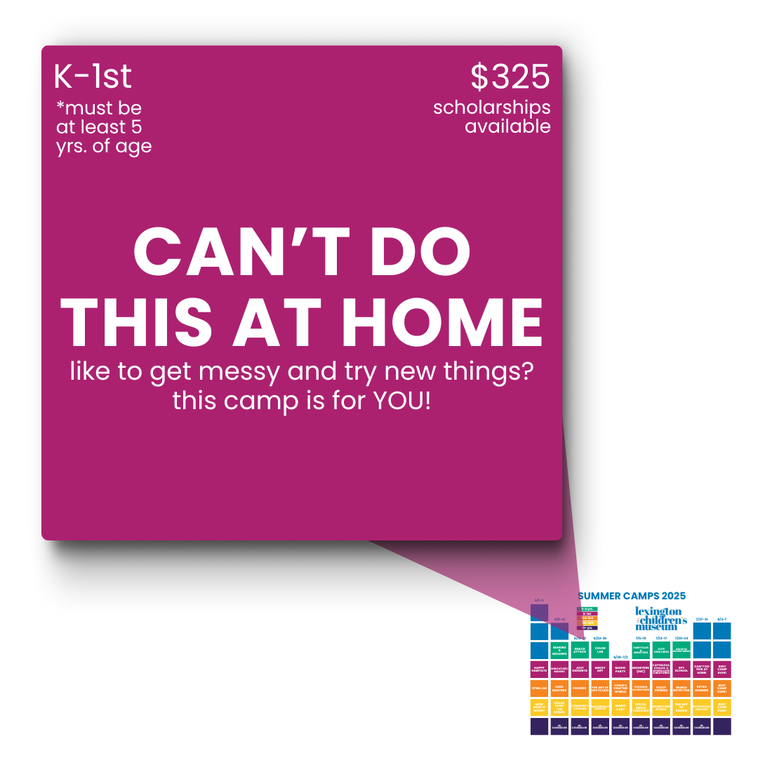 July 27 - 31: can't do this at home (K-1) - logo